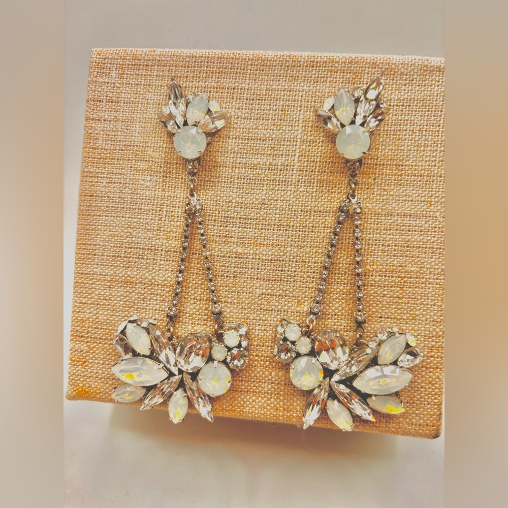Swarovski Crystal Statement Chandelier Earrings